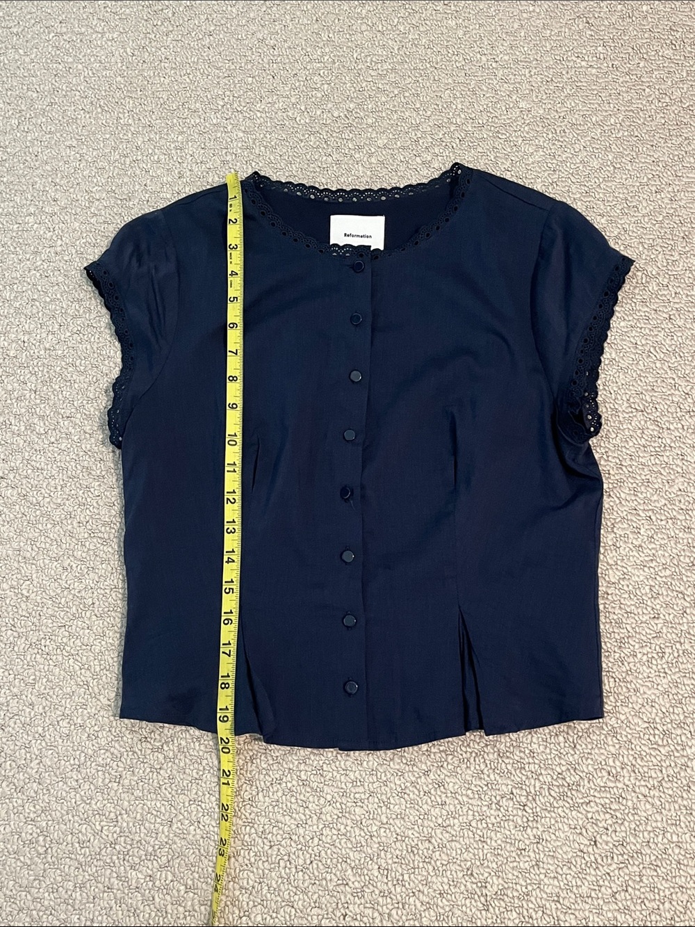 Reformation Valetta Two Piece - Navy - Picture 15 of 16